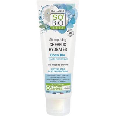 Shampooing hydratant &agrave; la noix de coco et &agrave; l'acide hyaluronique Sober