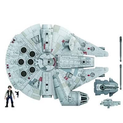 Star Wars - Faucon Millenium et Figurine Han Solo