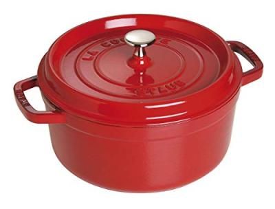Staub - Cocotte ronde cerise 26 cm 5L