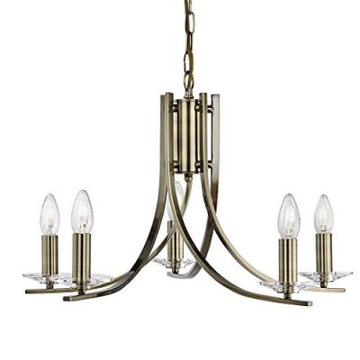 5 lampes Suspension Ascona dans un style antique