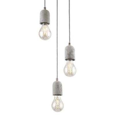 Eglo Suspension b&eacute;ton Silvares D25 cm