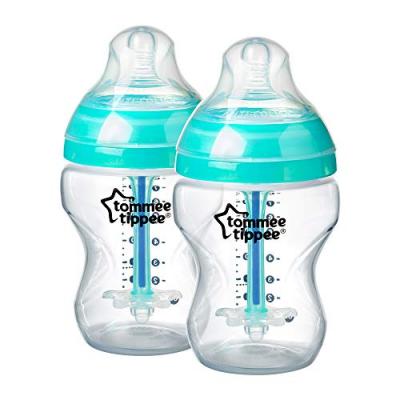 LOT DE 2 BIBERONS 260 ML ANTI COLIQUE