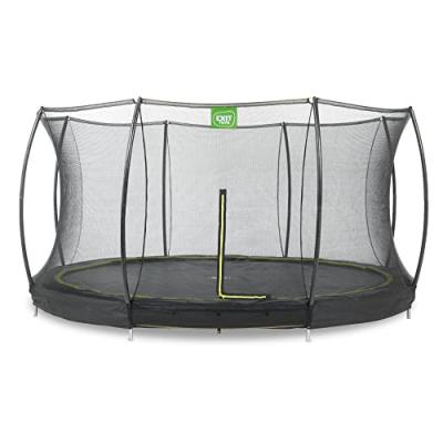 Trampoline exit silhouette ground 42...