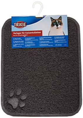 Tapis rectangulaire pour bac &agrave; liti&egrave;re