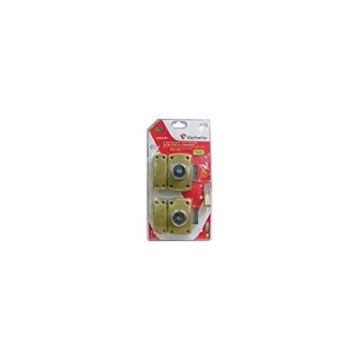 VACHETTE Lot de 2 Verrous &agrave; bouton Cyclop - 45 mm