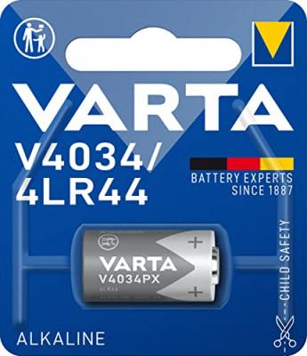 Pile V4034PX-4LR44 VARTA Alcaline 