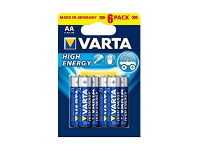 Varta High Energy 4906 - batterie - type AA - Alcaline x 6 