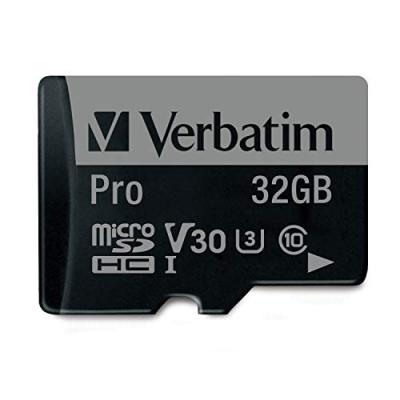Carte microsd verbatim class 10 uhs-i u3 32gb