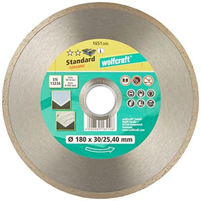Wolfcraft 1 Disque diamant continu &Oslash;180x30/25