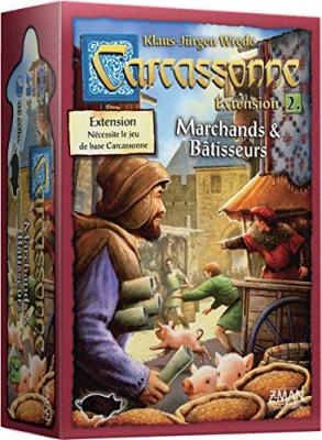 Carcassonne Extension N&deg;2 Marchands & Batisseurs Asmod&eacute;e 