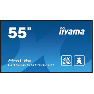 Ecran PC > Iiyama Iiyama Ecran PC Iiyama LH5565UHSB-B1 54.6IN IPS 4K