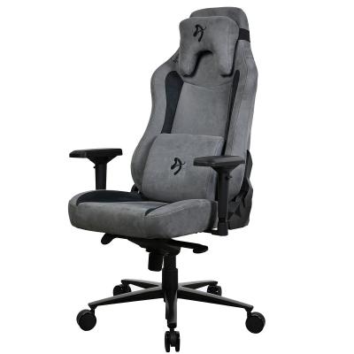 Chaise gaming Tissu Vernazza Supersoft - Anthracite