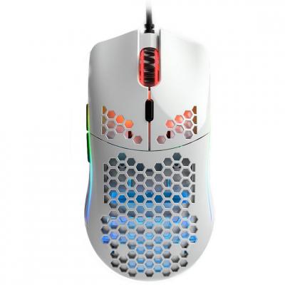 Souris PC Glorious Model O - Blanc Brillant - GO-GWHITE