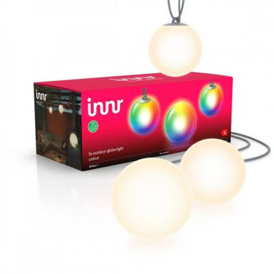 Innr Lighting Innr Smart Outdoor Globe Colour sph&egrave;re LED, x3
