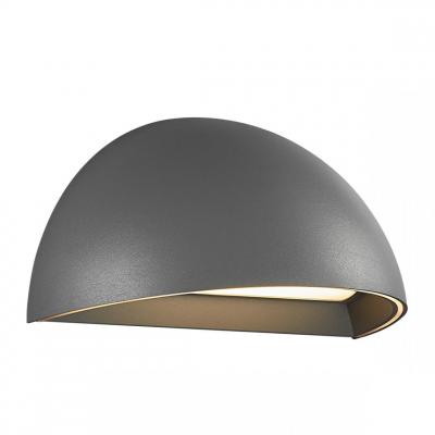 Applique exterieure connect&eacute; arcus IP54 LED cct 440lm gris