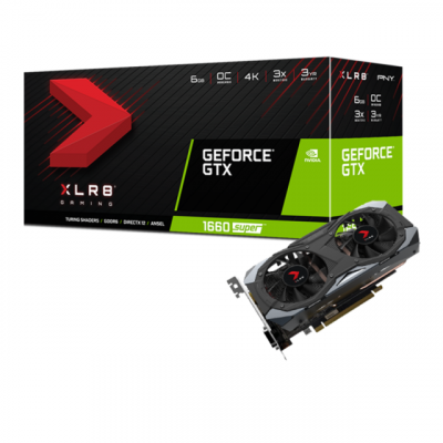 Carte graphique GTX 1660 SUPER 6 Go XLR8 Gaming OC Edition 