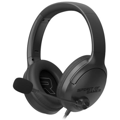 Casque Gaming - SPIRIT OF GAMER - PRO H4 DARK - Filaire - St&eacute;r&eacute;o 2.0 - Circum-aural