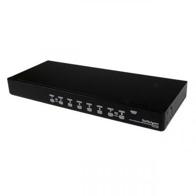Startech Commutateur KVM PS/2 USB 8 ports 1U empilables sur rack avec OSD