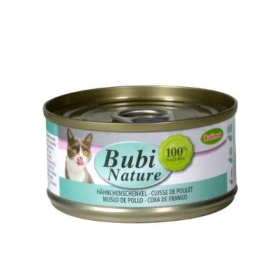 P&acirc;t&eacute;e Bubi Nature Cuisse De Poulet Pour Chat - Bubimex - 70g