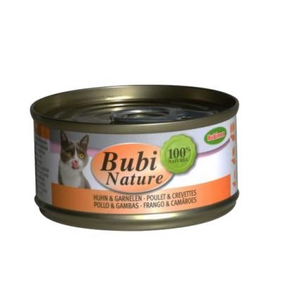 P&acirc;t&eacute;e Bubi Nature Poulet Et Crevettes Pour Chat - Bubimex - 70g