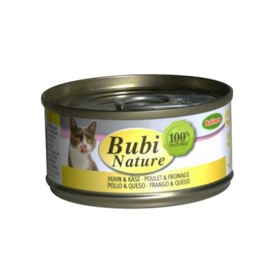 P&acirc;t&eacute;e Bubi Nature Poulet Et Fromage Pour Chat - Bubimex - 70g