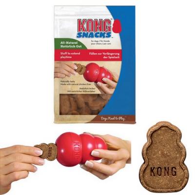 KONG Snacks foie pour chien - Taille L : 4 x 312g (7g/friandise)
