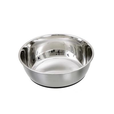 Trixie Stainless Steel Bowl Stainless Steel Bowl Argent&eacute; 2.5 Liters