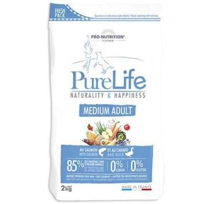 PureLife Medium Adulte - Aliment pour chien adulte de race moyenne