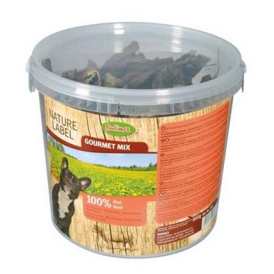 Seau Gourmet Mix, m&eacute;lange de viandes de boeuf s&eacute;ch&eacute;es