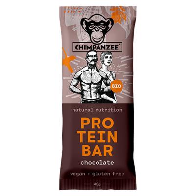 CHIMPANZEE Barre de prot&eacute;ines Bio Chocolat (Vegan, cru, sans Gluten)