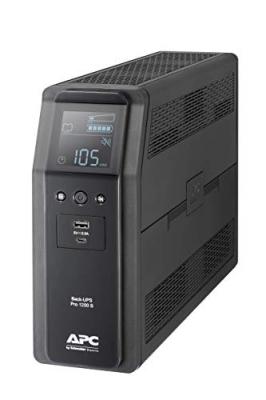 Apc Back Pro Br 1200va Sinewave 8 Outlets Avr Lcd Interface Ups Noir