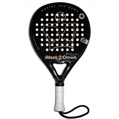 Black Crown Piton Padel Racket Noir