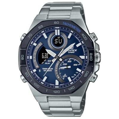 Montre Homme CASIO ECB-950DB-2AEF - Bracelet Acier Argent
