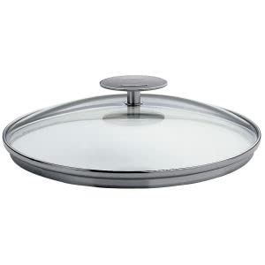 Cristel-K30P-Couvercle en verre bomb&eacute; - Platine