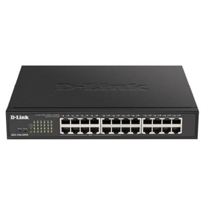 D-link 24 Port Poe Gigabit Smart Managed Noir