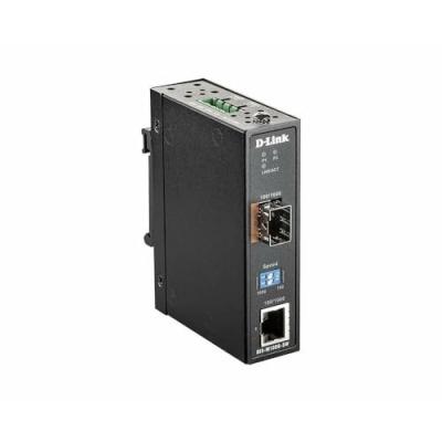 D-Link DIS M100G - Convertisseur de support - GigE - 1000Base-T - RJ-45 / SFP (mini-GBIC)