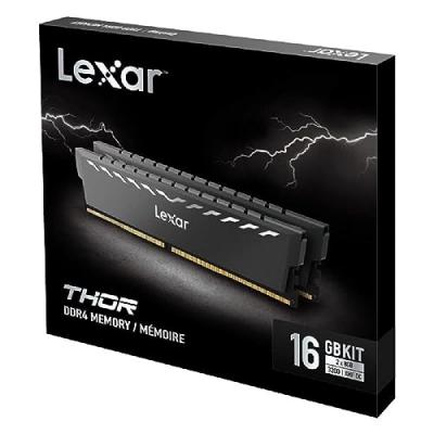 Ddr4 thor gaming black 16gb(2 8gb)/3200