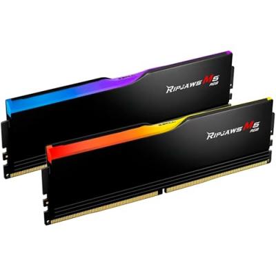 G.Skill Ripjaws M5 RGB Black - 2 x 48 Go (96 Go) - DDR5 5600 MHz - CL40 