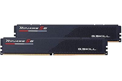 DDR5 G.Skill RipJaws S5 Noir - 32 Go (2 x 16 Go) 6000 MHz - CAS 32