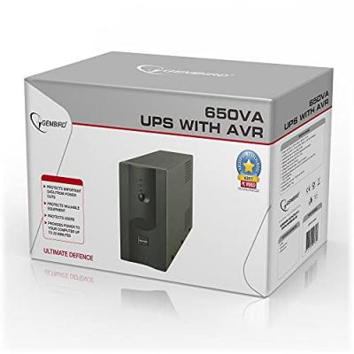 Onduleur Gembird Compatible Ups-pc-652a (650va)