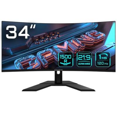 Gigabyte Moniteur GS34WQC 34"" Wide Quad HD 50-60 Hz