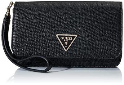 Guess Laurel, Accessoire de Voyage-Portefeuille Femme, Bla, 19,5x12x5