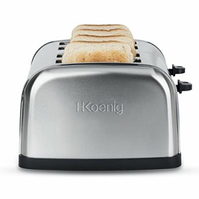HKOENIG Grille-pain TOS14 - 4 tranches