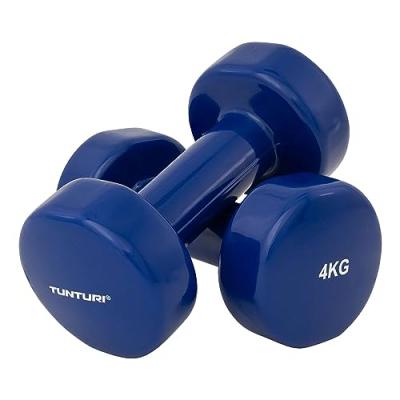Tunturi 14TUSFU112 Halt&egrave;re Mixte Adulte, Bleu, 4 kg