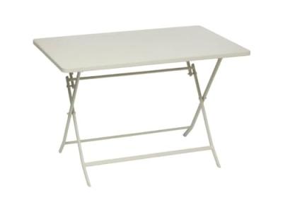 Table de jardin rectangle Greensboro 110 x 70 cm Argile - Hesp&eacute;ride