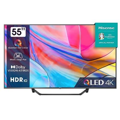 TV QLED Hisense 55A7KQ 139 cm 4K UHD Smart TV Gris