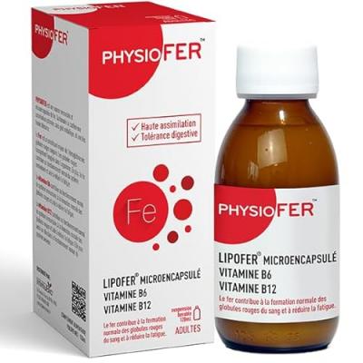 Laboratoire Immubio Physiofer Lipofer Microencapsul&eacute; Sirop 120 Ml