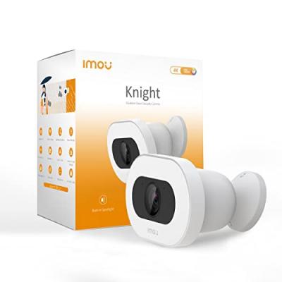 Cam&eacute;ra IP ext&eacute;rieure Wi-Fi avec projecteur et sir&egrave;ne 4K Knight - IMOU