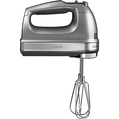 Batteur Main 9V Gris Argent