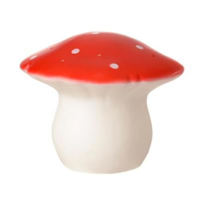 Lampe champignon-moyen-rouge 360681RED